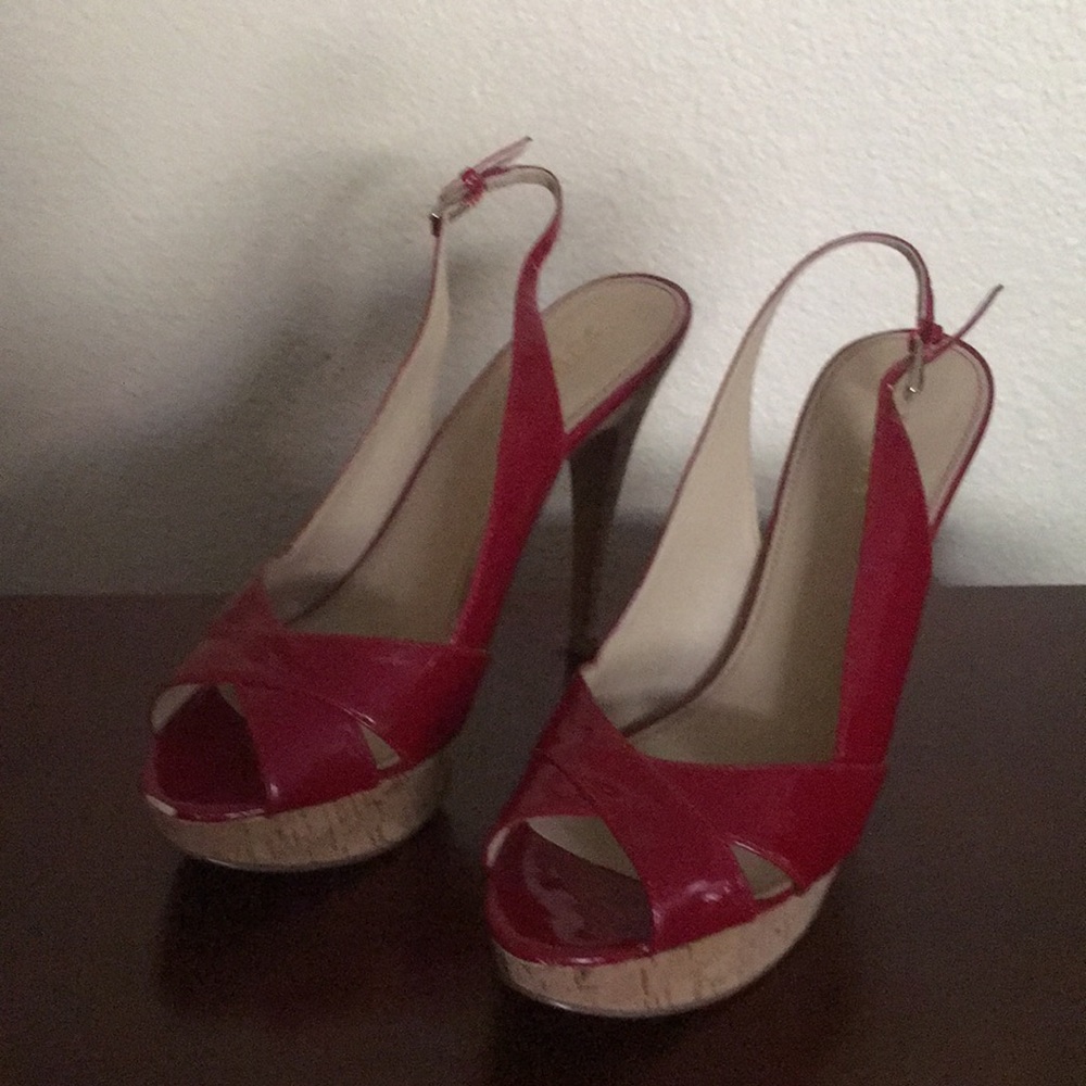 Guess Red high heels!!